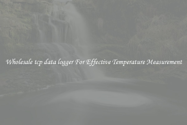 Wholesale tcp data logger For Effective Temperature Measurement