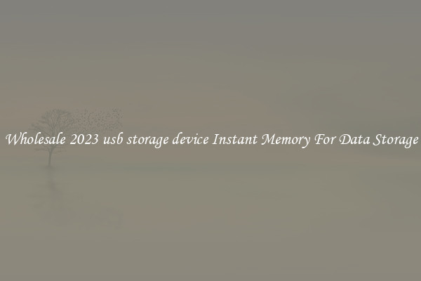 Wholesale 2023 usb storage device Instant Memory For Data Storage